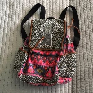 Colorful backpack